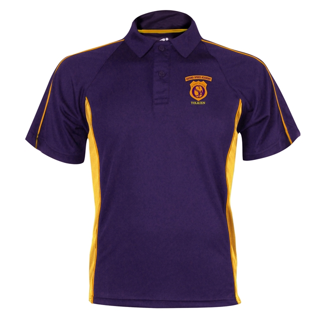 Oxford Spires Academy PE Polo - Tolkein House (Gold)