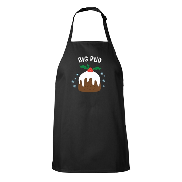 Big Pud Christmas Apron - Child