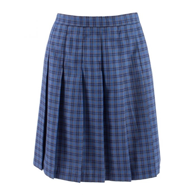 St Laurence School Knife Pleated Tartan Skirt