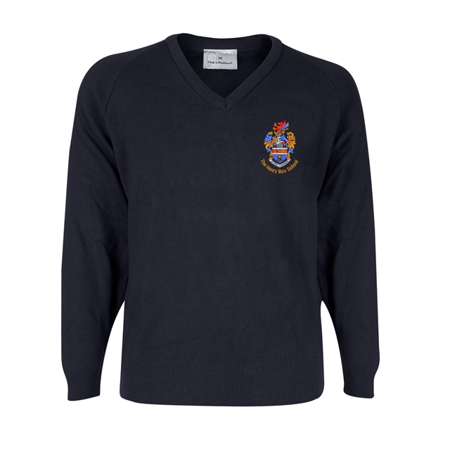 The Henry Box School V-Neck Jumper