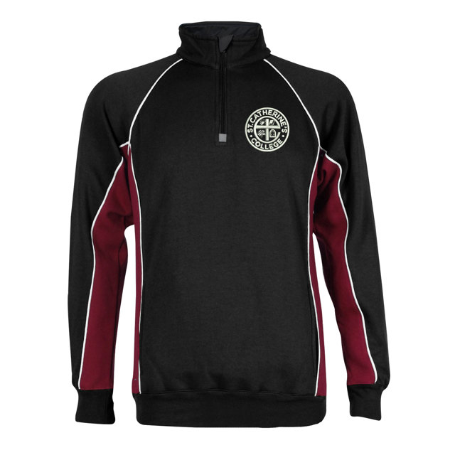 St Catherine's College 1/4 Zip Sweatshirt