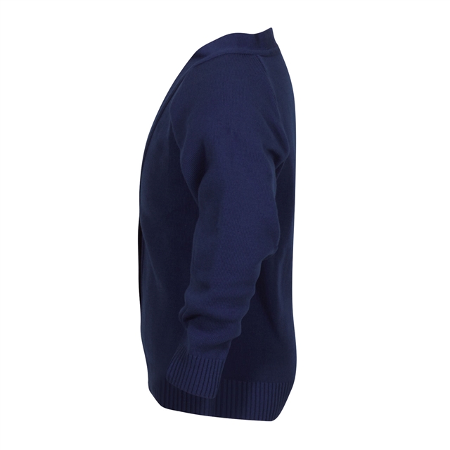 Navy Knitted School Cardigan