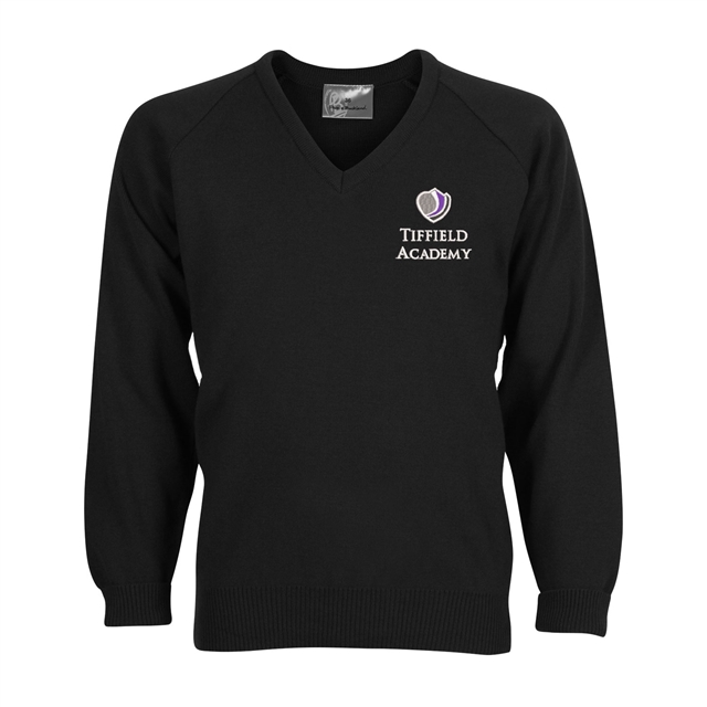 Tiffield Academy V Neck Jumper - Years 10 & 11