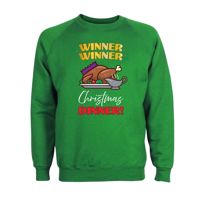 Winner Winner Christmas Dinner Sweatshirt - Adult 