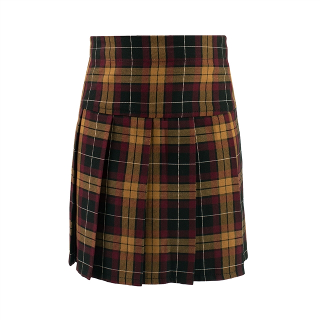 Marie Weller Primary School Pleated Tartan Skirt