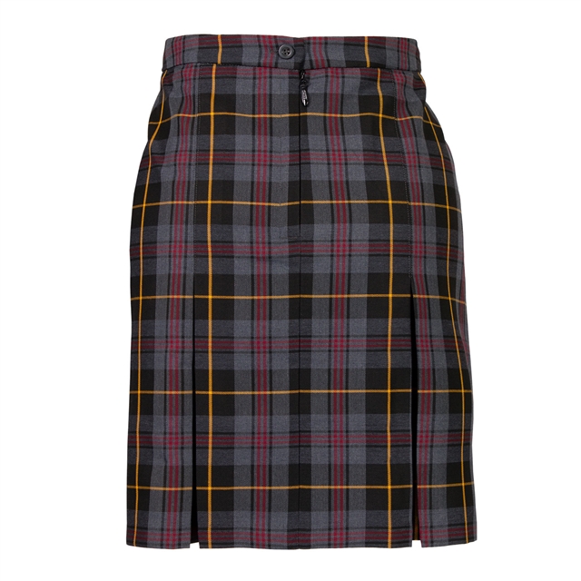 Holyrood Academy Tartan 2 Box Pleat Skirt