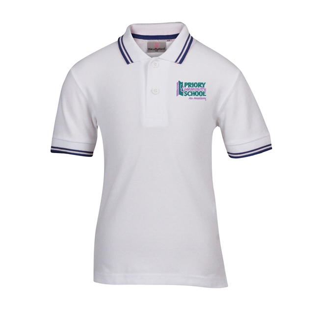Priory Community School Academy House Polo Shirt with Logo