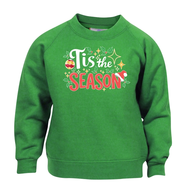 Tis The Season Christmas Sweatshirt - Child