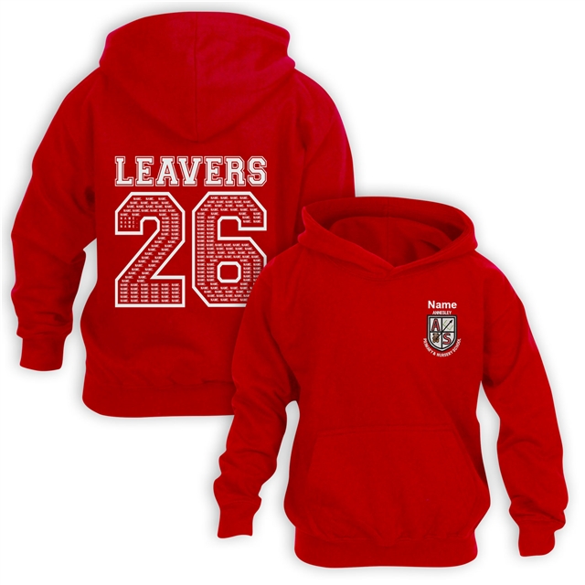 Annesley Primary and Nursery School Cordless Leavers Hoodie 2026
