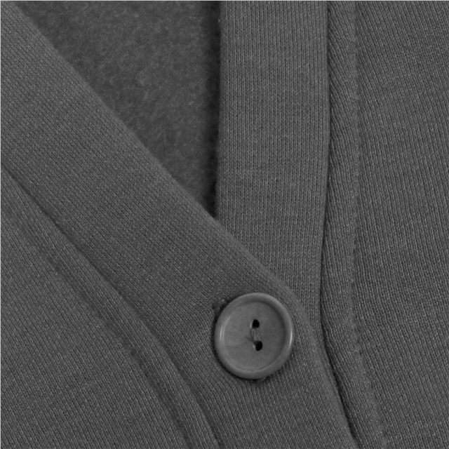 Mid Grey School Sweatshirt Cardigan