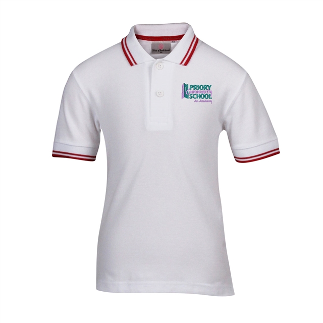 Priory Community School Academy House Polo Shirt with Logo