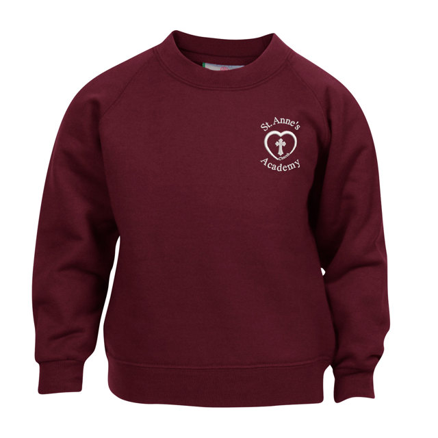 St Anne's Church Academy Crew Neck Sweatshirt