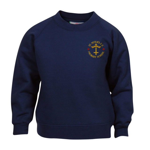 St Peters C of E Primary School Crew Neck Sweatshirt