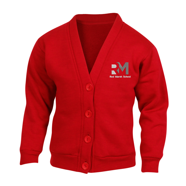 Red Marsh School Primary Sweatshirt Cardigan - Reception - Year 6