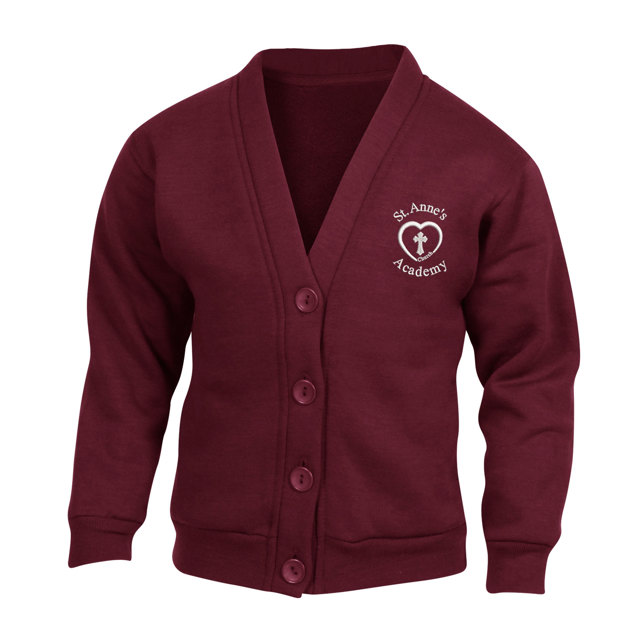 St Anne's Church Academy Sweatshirt Cardigan