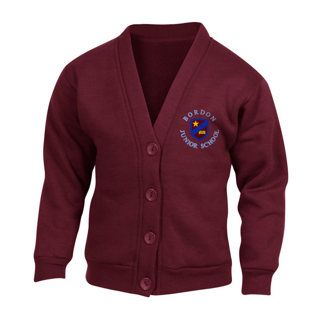 Bordon Junior School Sweatshirt Cardigan