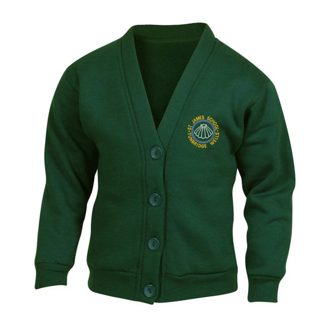 St James C of E (Aided) Primary School Sweatshirt Cardigan