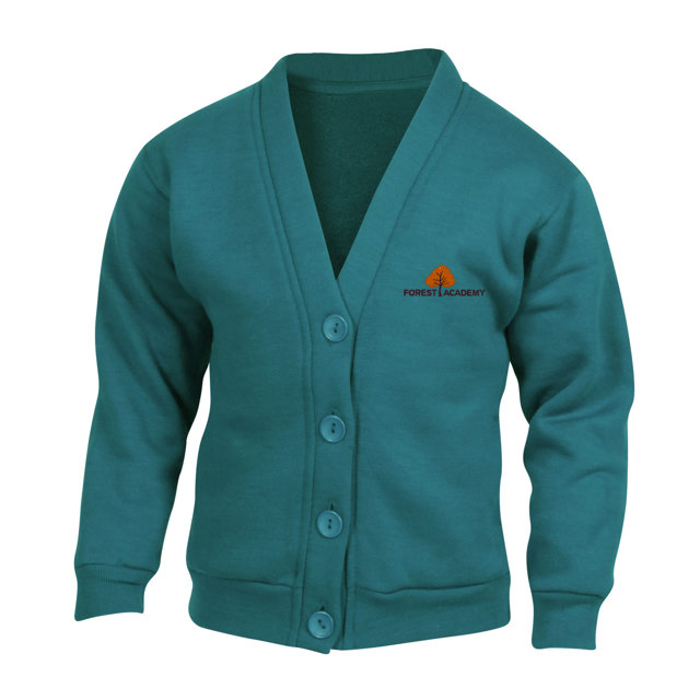 Forest Academy Sweatshirt Cardigan