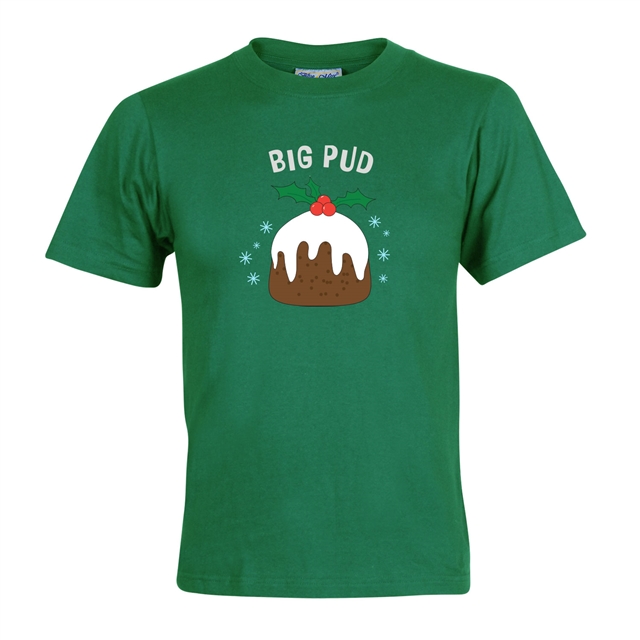 Big Pud Christmas T-Shirt - Adult