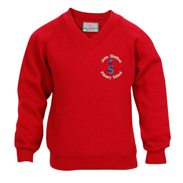 John Shelton Primary School V-Neck Sweatshirt