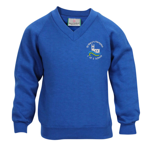 St Mary’s Hampton Church of England Primary School V-Neck Sweatshirt