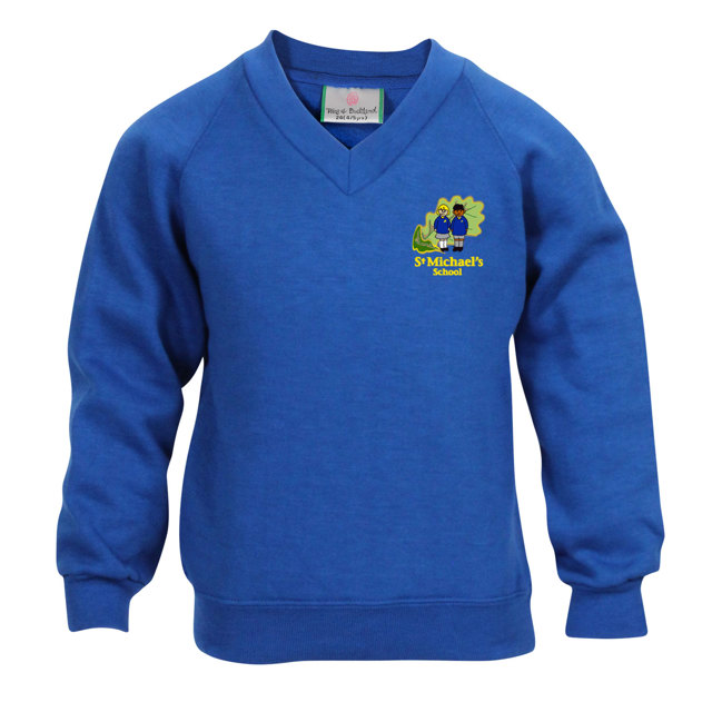 St Michaels C of E Infant School V-Neck Sweatshirt