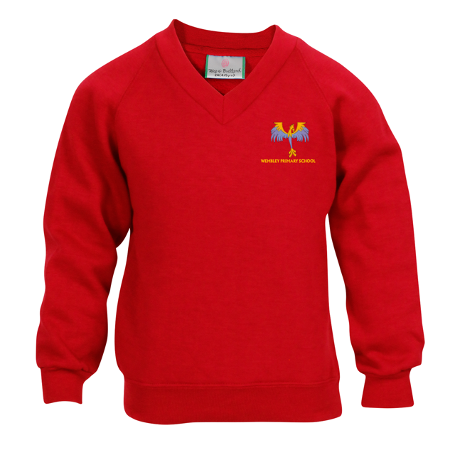 Wembley Primary School V-Neck Sweatshirt
