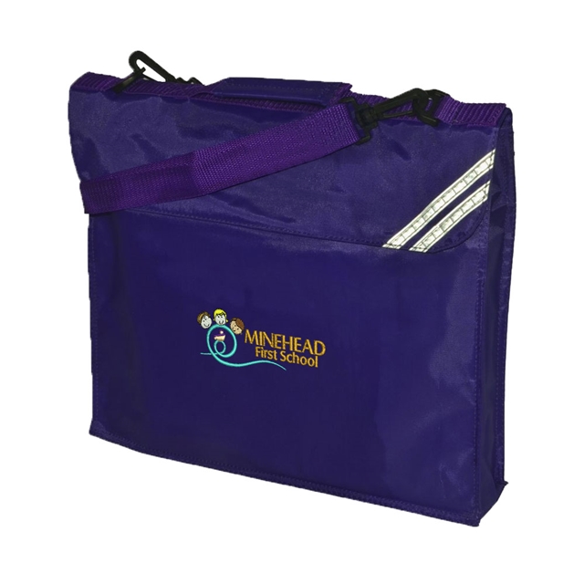 Minehead First School Bookbag with Strap