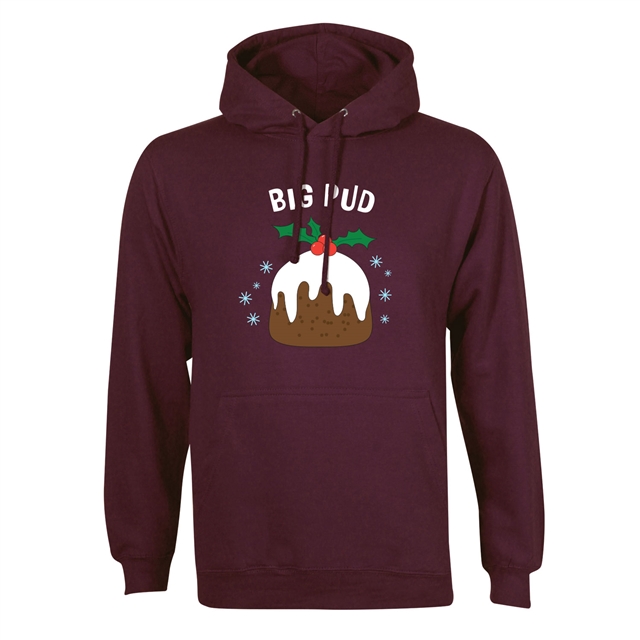Big Pud Christmas Hoodie - Adult