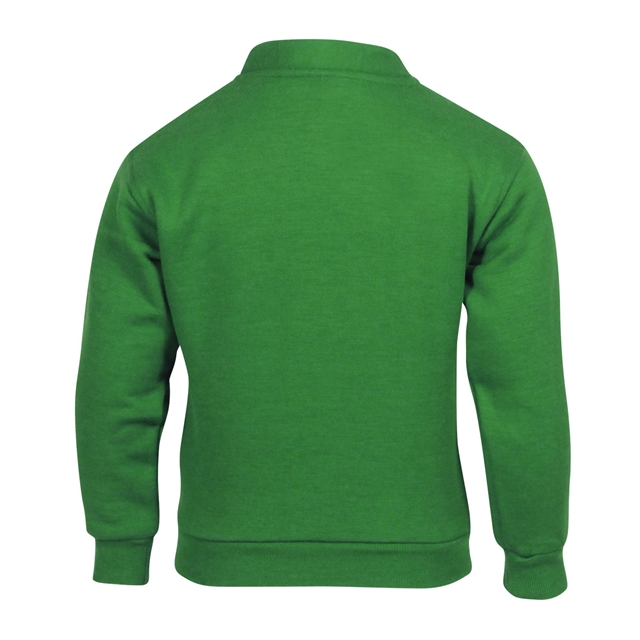 School Sweatshirt Cardigan