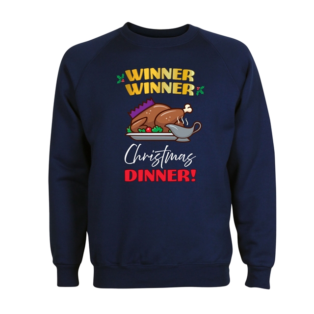 Winner Winner Christmas Dinner Sweatshirt - Adult 