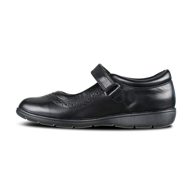 Junior Girls Leather School Shoes