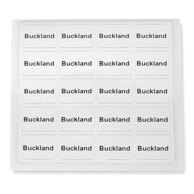 Stick On Name Labels - 20 Per Pack
