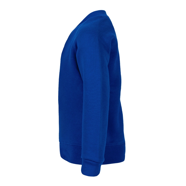 Cotton Rich Royal V-Neck Sweatshirt 