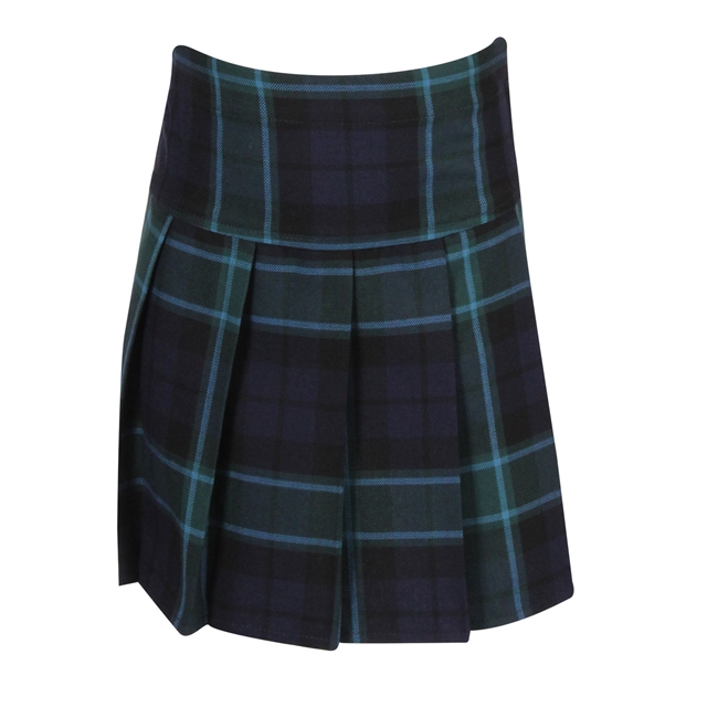Nicholas Hawksmoor Primary School Pleated Tartan Skirt