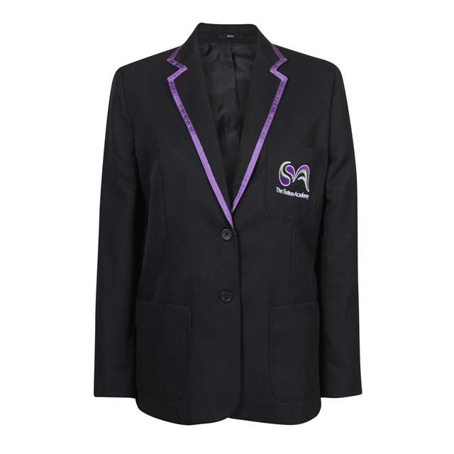 The Sutton Academy Girls Blazer with Trim