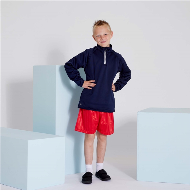 Red Shadow Stripe PE Shorts