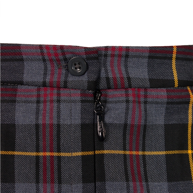 Holyrood Academy Tartan 2 Box Pleat Skirt