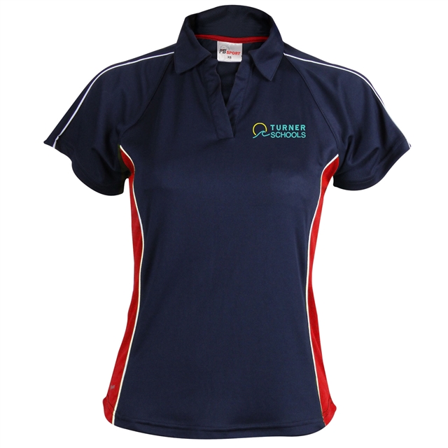 The Turner Free School Girl Fit Sports Polo Shirt
