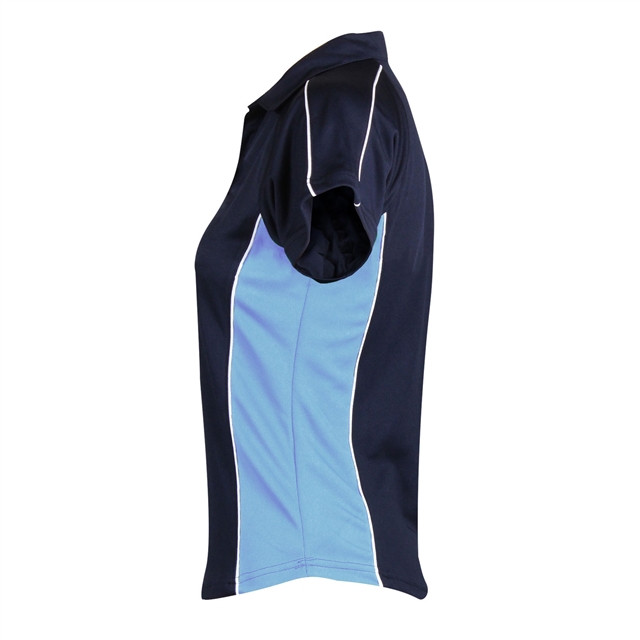 The Folkestone School for Girls Girl Fit Sports Polo Shirt