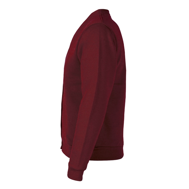 Maroon Cotton Rich Sweatshirt Cardigan