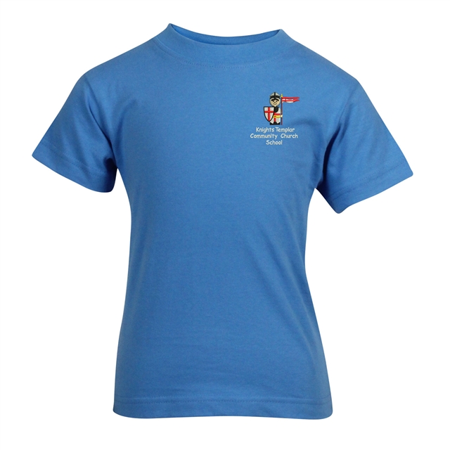 Knights Templar Community Church School and Nursery PE Cotton T-Shirt
