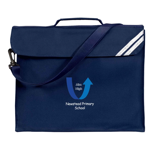 Newstead Primary School Bookbag with a strap