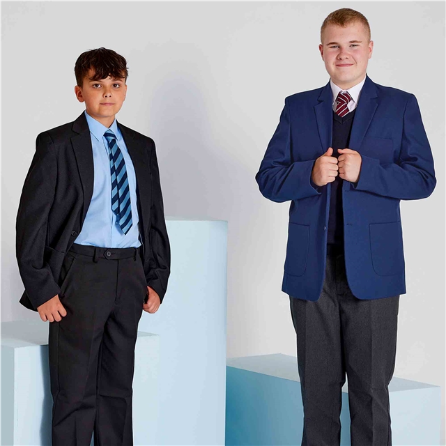 Royal Blue Boys' Style Eco School Blazer