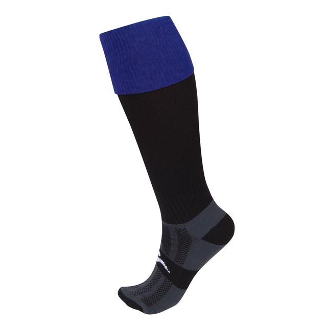 Hinchingbrooke School Sports Socks - Sparrow (Black/Blue)