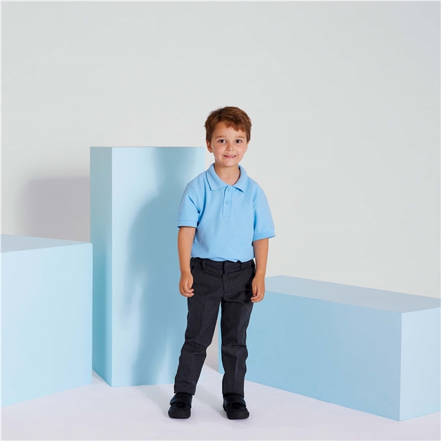 Grey Junior Boys Trousers