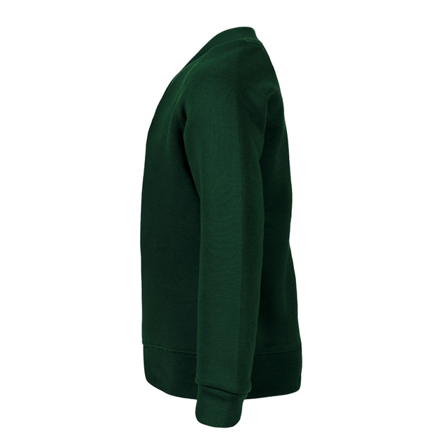 Cotton Rich Bottle V-Neck Sweatshirt