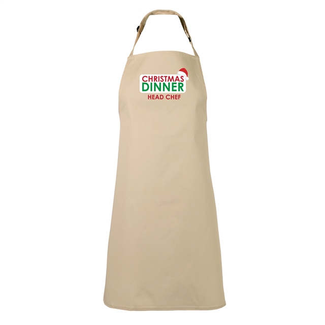 Head Chef Christmas Apron - Adult
