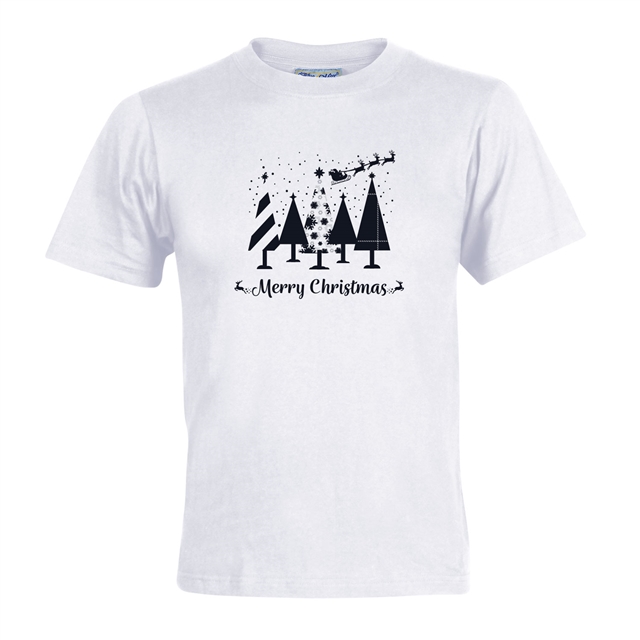 Merry Christmas Trees T-Shirt - Adult