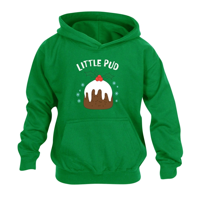 Little Pud Christmas Hoodie - Child